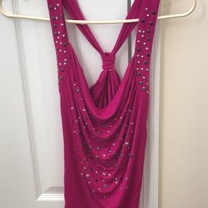 Sequin Pink Tank
